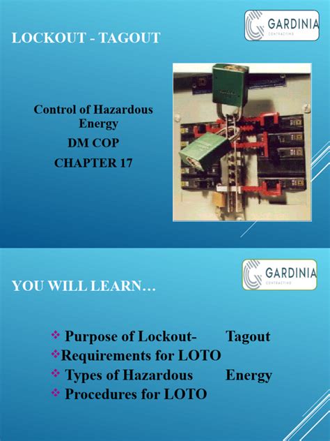 LOTO Training PPT Files .